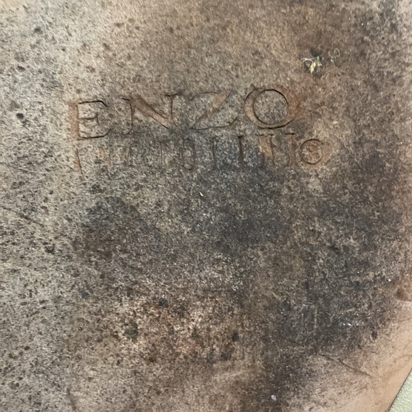 Enzo Angiolini Gold Genuine Leather Loafer Size 9M - Picture 12 of 15